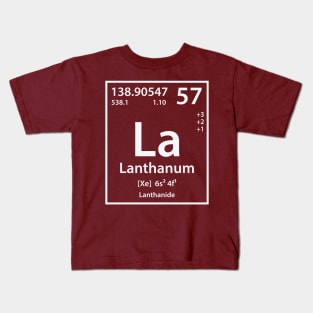 Lanthanum Element Kids T-Shirt